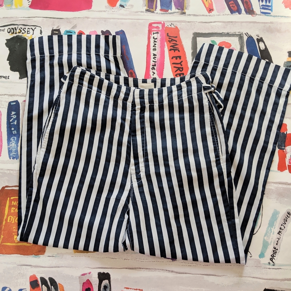 Mother | The Cinch Greaser Pant in Sea Daze Stripes